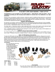 Installation Instructions